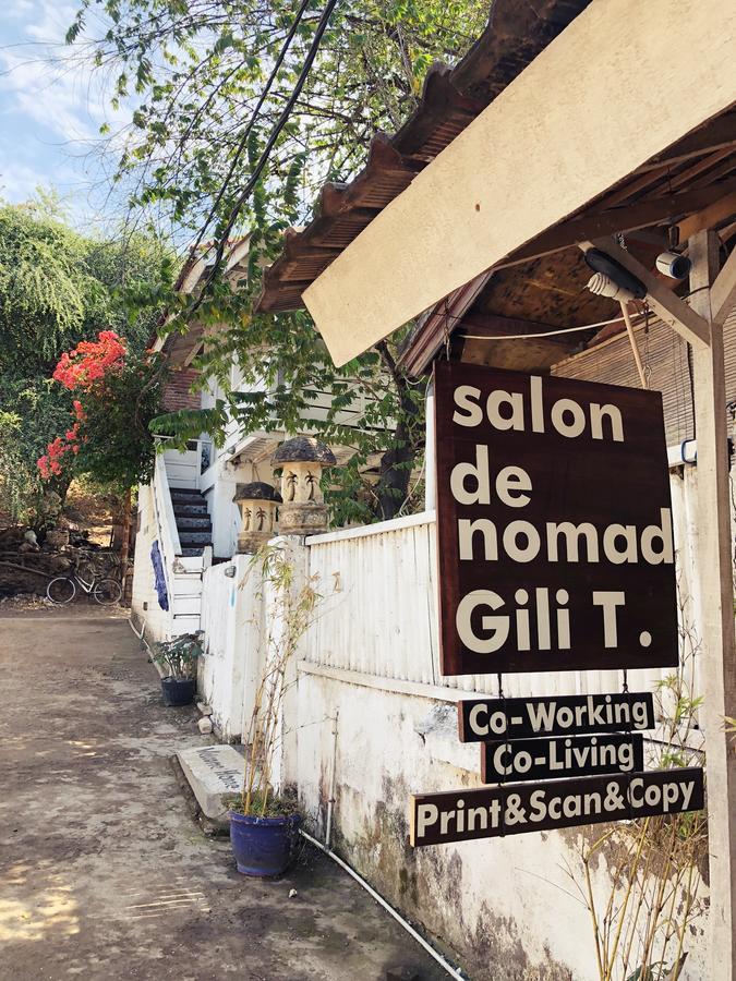 Salon De Nomad Gili T. Bed & Breakfast Gili Trawangan Eksteriør bilde