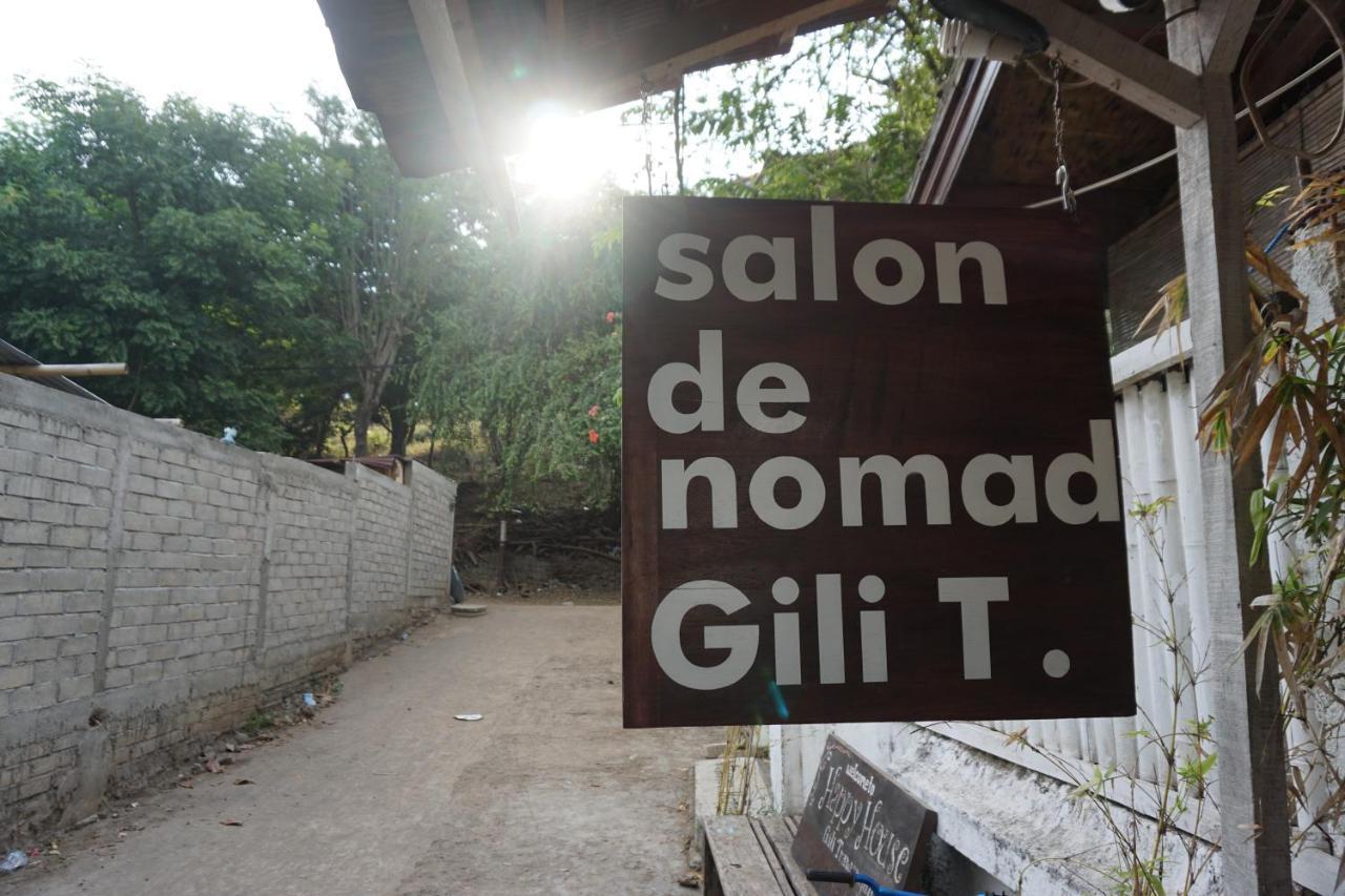 Salon De Nomad Gili T. Bed & Breakfast Gili Trawangan Eksteriør bilde